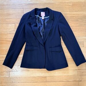 Candie's Black Blazer Suit Jacket With Shoulder Pads Women’s Medium